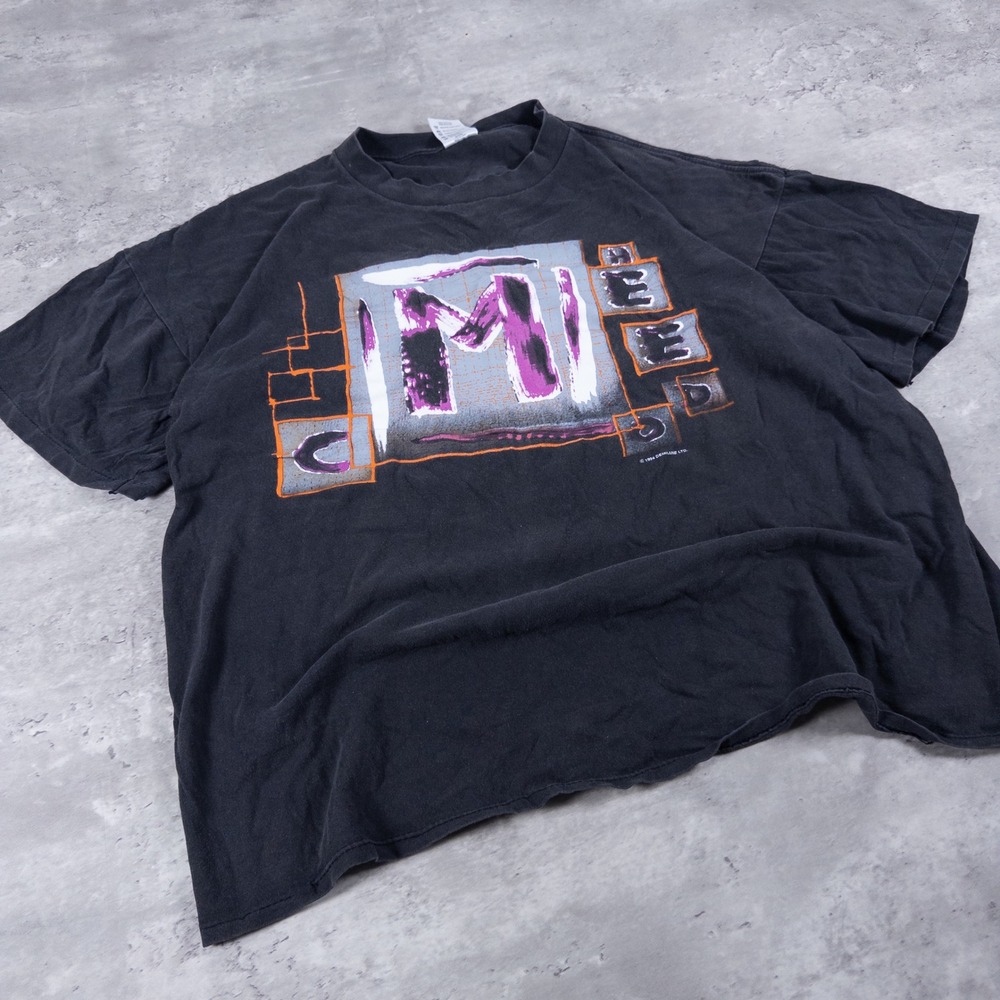 vintage depeche mode t-shirt boxy graphic mens osfa